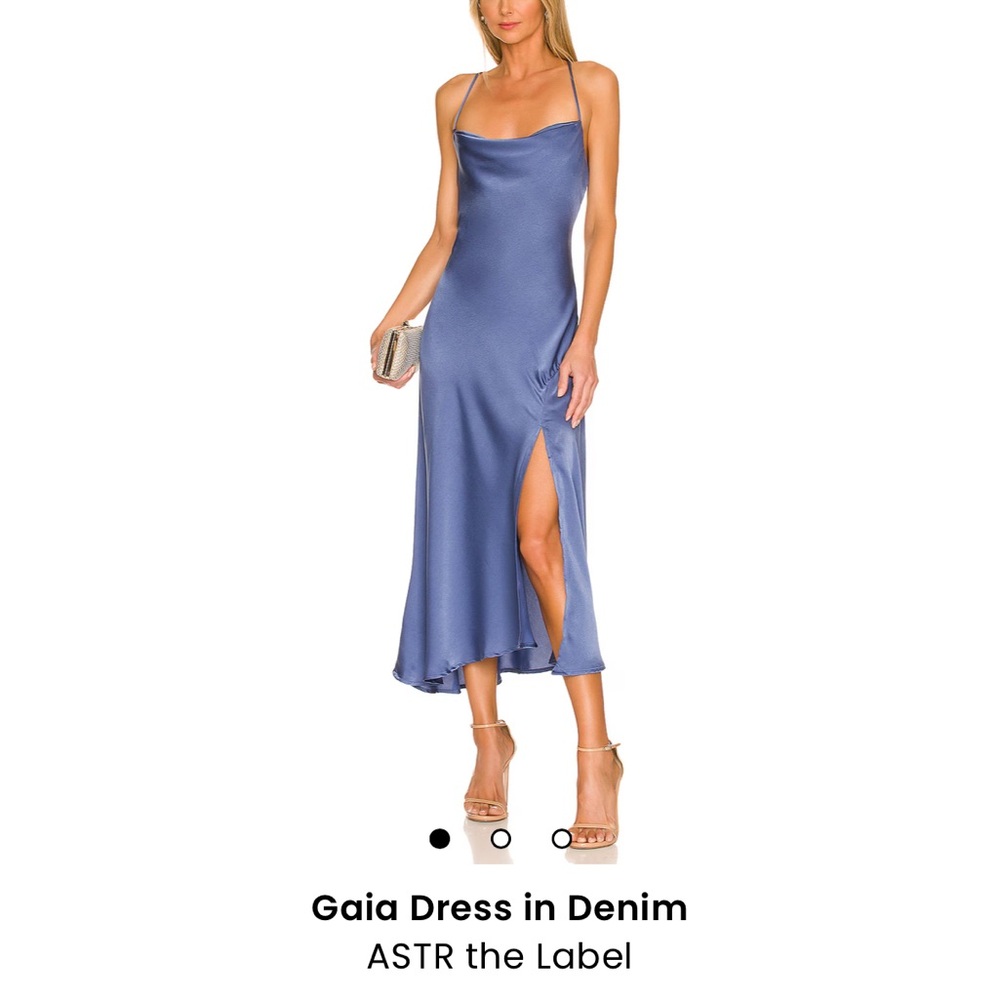 ASTR the label Gaia Dress in Denim